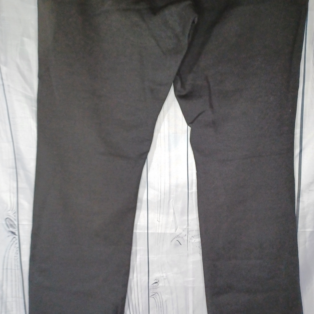 Eileen Fisher Petites Stretchy Viscose Pull On Classic Black Pants - Picture 7 of 13